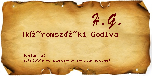 Háromszéki Godiva névjegykártya